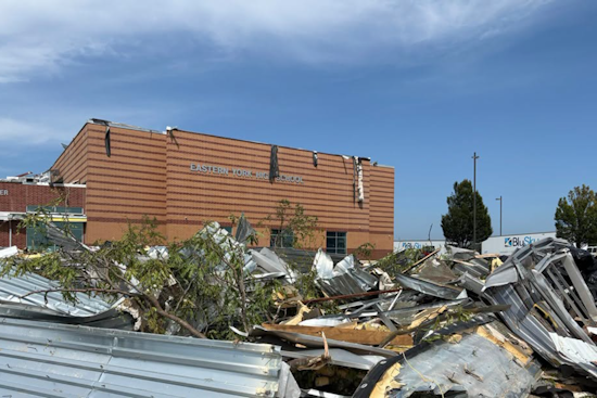 York County Declares Disaster After EF-2 Tornado Rips Roof Off Eastern York High