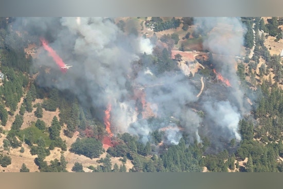 Yuba Fire Forces Evacuations Near Nevada City, Grows to 12 Acres Fast