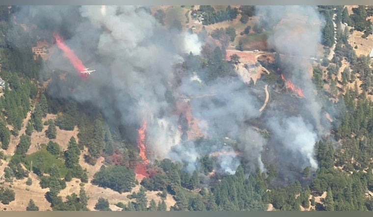 Yuba Fire Forces Evacuations Near Nevada City, Grows to 12 Acres Fast