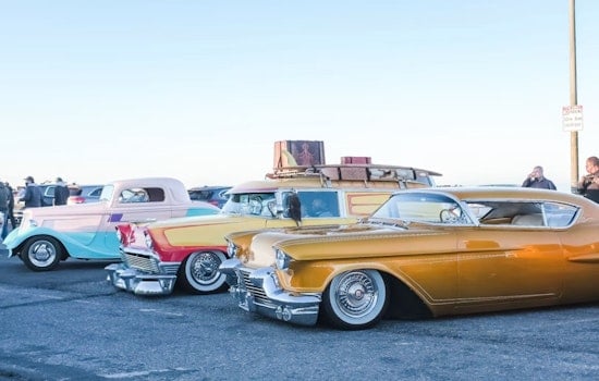 115 Vintage Cars Roll Into Sunset Cliffs as Ocean Beach Pier Stays Shuttered