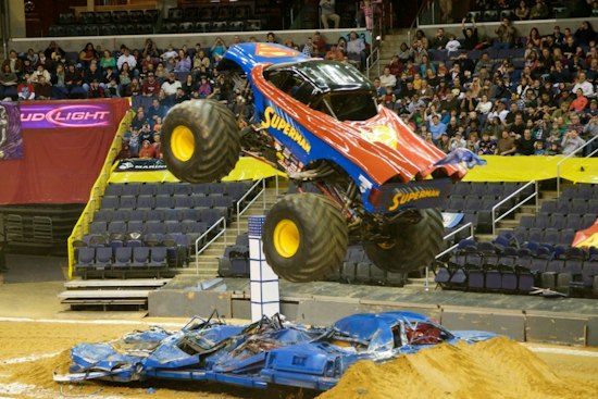 19-Year-Old T-Rex Driver Rattles Westfield Fairgrounds With Airborne Show