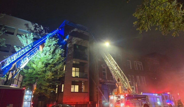 2-11 Alarm Fire Erupts at West Town Building on Grand Avenue