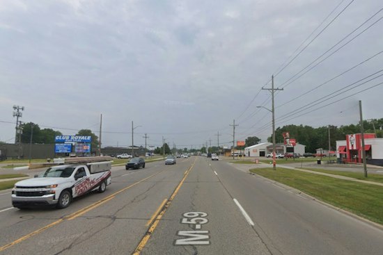 20-Year-Old Motorcyclist Killed on M-59 as Van Pulls Out of Waterford Driveway