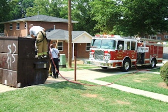 30 Charlotte Firefighters Snuff Out Hampton Place Drive House Fire in 30 Minutes