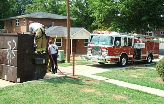 30 Charlotte Firefighters Snuff Out Hampton Place Drive House Fire in 30 Minutes