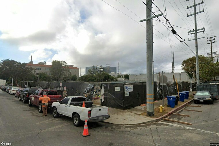 38-Unit Sawtelle Apartment Building Now Fully Framed on La Grange Avenue