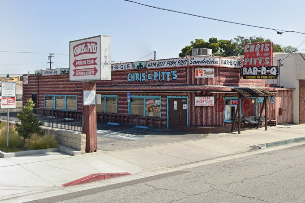After 75 Years, Bellflower's Chris & Pitts BBQ Shuts Its Log-Cabin Doors