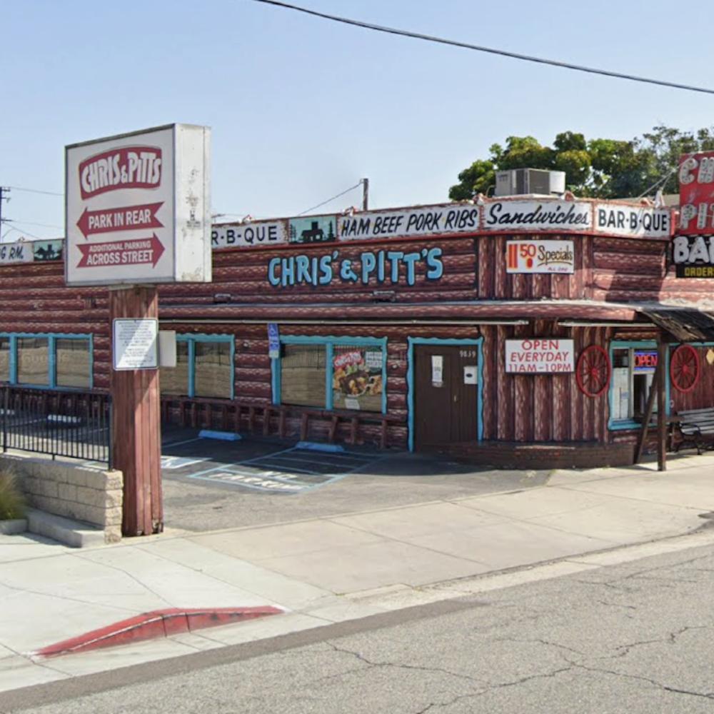 After 75 Years, Bellflower's Chris & Pitts BBQ Shuts Its Log-Cabin Doors
