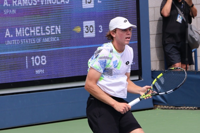 Alex Michelsen Reaches First Slam Quarterfinal, Sets Up All-American Clash With Tiafoe
