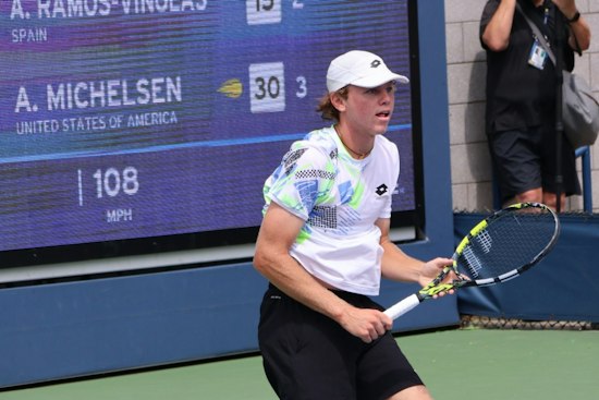 Alex Michelsen Reaches First Slam Quarterfinal, Sets Up All-American Clash With Tiafoe