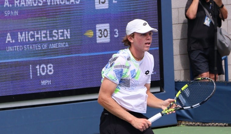 Alex Michelsen Reaches First Slam Quarterfinal, Sets Up All-American Clash With Tiafoe