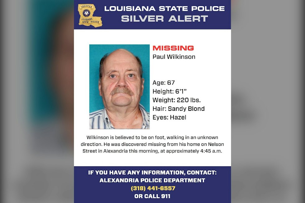 Alexandria Silver Alert Seeks 67-Year-Old Missing From Nelson Street Home