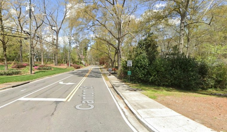 Alpharetta Proposes 25 MPH Limit for Canton Street