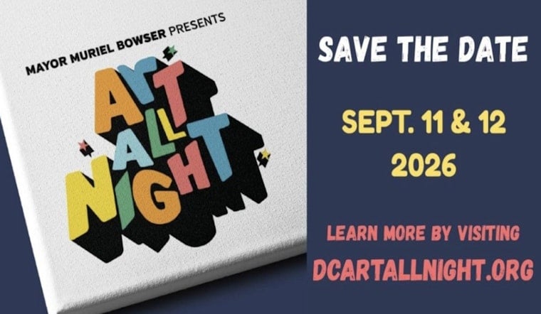 Art All Night Turns 15, Bringing Free Art to All Eight DC Wards