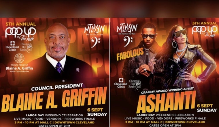 Ashanti and Fabolous Headline Cleveland's Pop Up in the Park, With Free Heart Screenings Attached