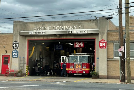 At Least Five Cars Damaged, Two Hurt as Fairhill Crash Sends Vehicle Onto Sidewalk