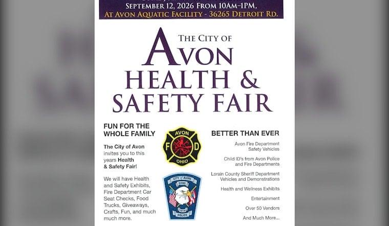 Avon's Health & Safety Fair Returns Sept. 12 With Free Car Seat Checks, 50-Plus Vendors
