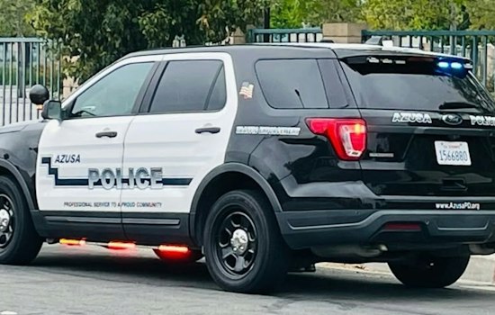 Azusa Police Chase Ends in Fiery Rollover, Suspect Tried to Disarm Officer