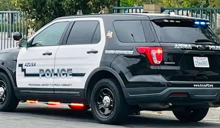 Azusa Police Chase Ends in Fiery Rollover, Suspect Tried to Disarm Officer