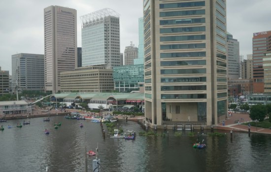Baltimore Basks Friday Before Stormy Stretch Soaks Charm City