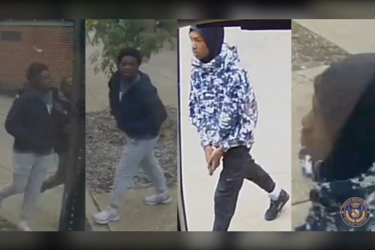 Baltimore Police Hunt Two Gunmen Caught on Video Firing Weapons on Calhoun Street