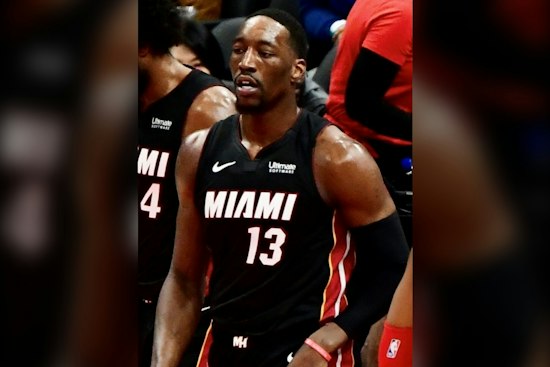 Bam Adebayo Challenges Mentor Udonis Haslem to Miami Beach Push-Up Duel