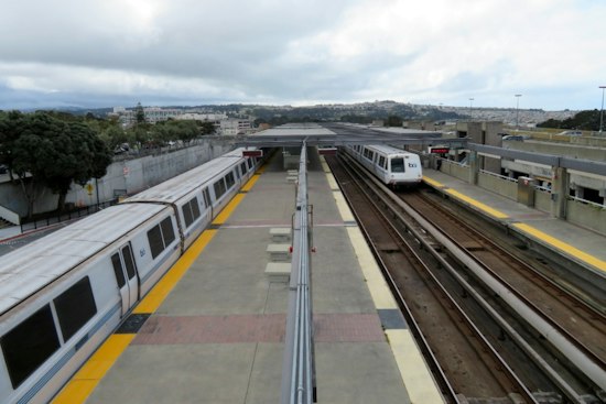 BART Red Line Goes Dark at Daly City, Stranding Riders Systemwide