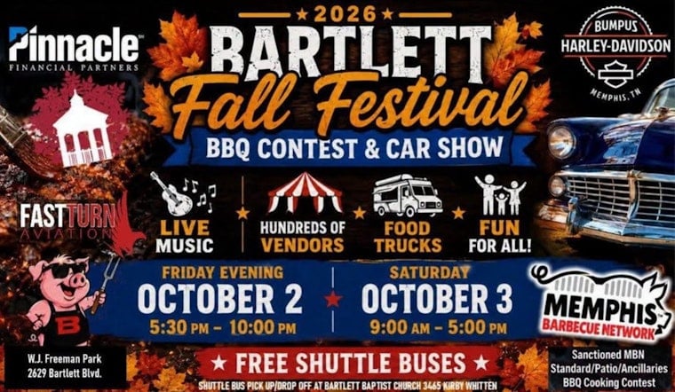 Bartlett Fall Festival Returns to W.J. Freeman Park With BBQ, Cars and a 5K