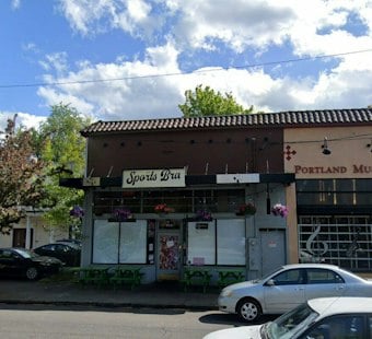 Bear Mace Flies as Rival Protesters Clash Outside The Sports Bra in NE Portland