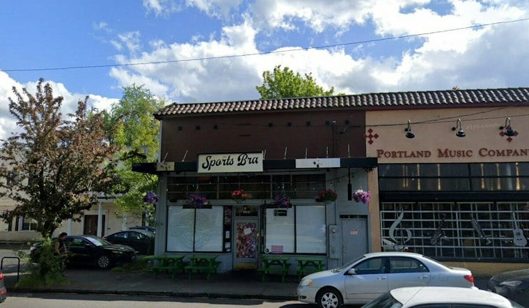 Bear Mace Flies as Rival Protesters Clash Outside The Sports Bra in NE Portland