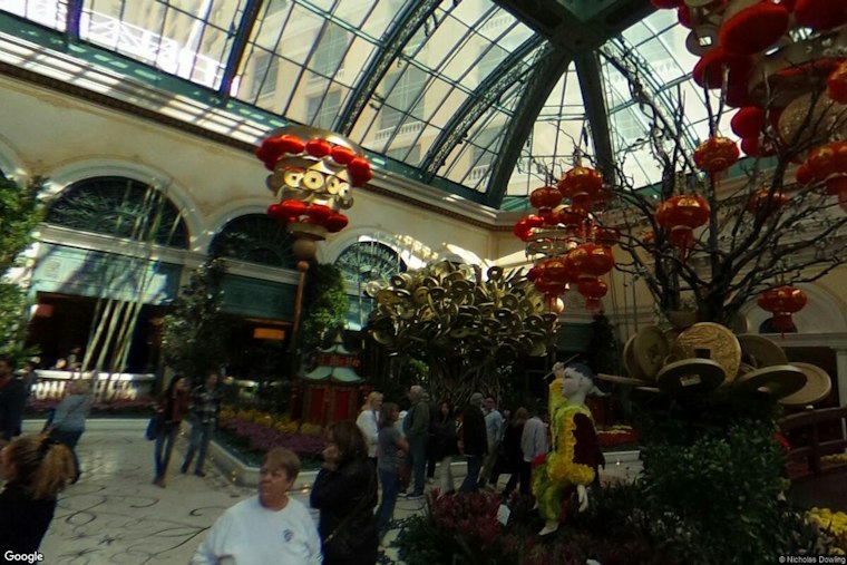 Bellagio Conservatory Debuts Autumn Cabin Display With 687-Pound Pumpkin