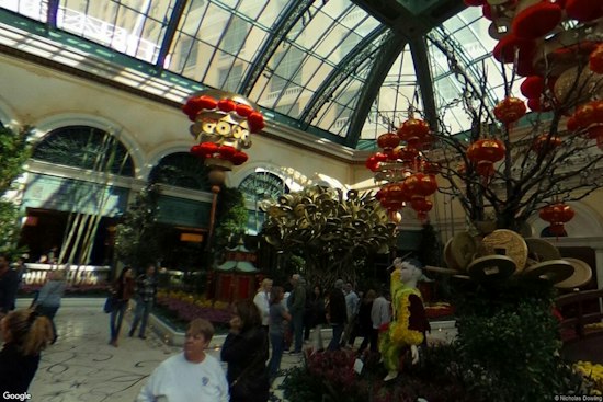 Bellagio Conservatory Debuts Autumn Cabin Display With 687-Pound Pumpkin