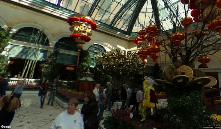 Bellagio Conservatory Debuts Autumn Cabin Display With 687-Pound Pumpkin