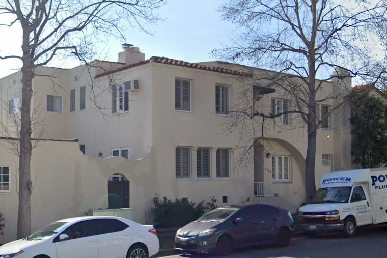 Beverly Hills Apartment Fire Tears Through Roof Across From Middle School