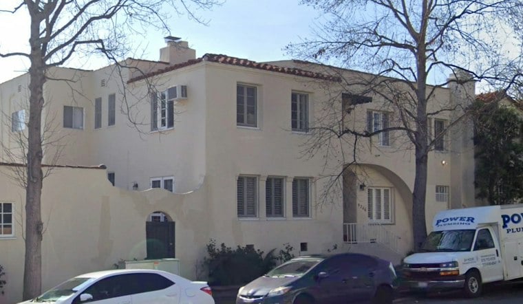 Beverly Hills Apartment Fire Tears Through Roof Across From Middle School