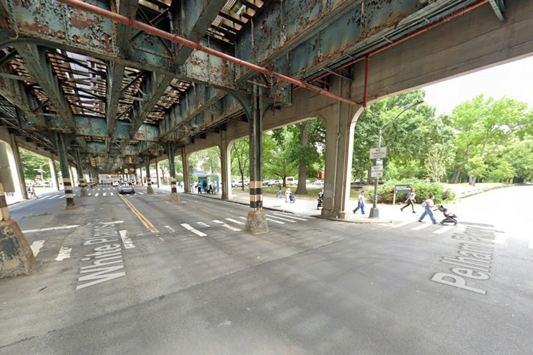 Bicyclist Trapped Under MTA Bus At Allerton Intersection, Rushed To Jacobi