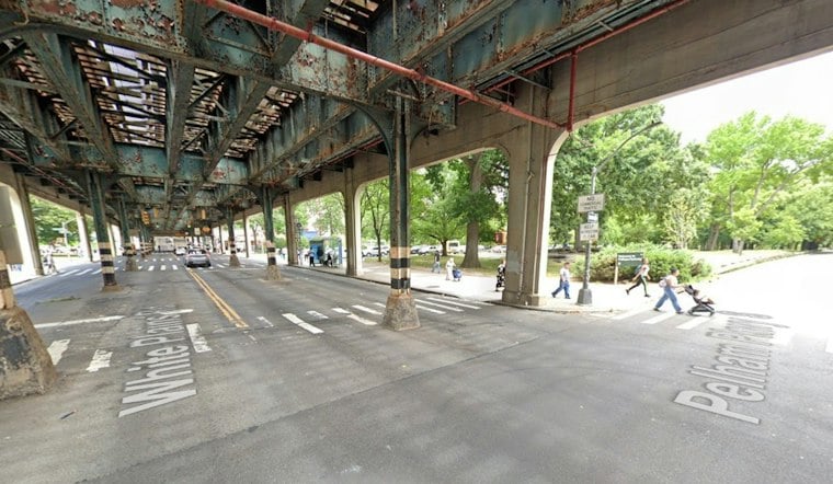 Bicyclist Trapped Under MTA Bus At Allerton Intersection, Rushed To Jacobi