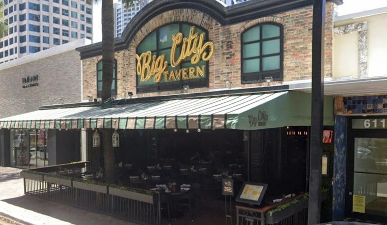 Big City Tavern Closes Las Olas Doors After 25 Years, Sets Sept. 30 Last Call