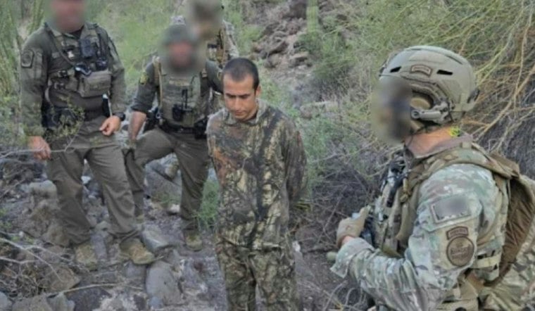 Black Hawk Fast-Ropes Agents Onto Ajo Mountaintop to Nab Alleged Border Scout