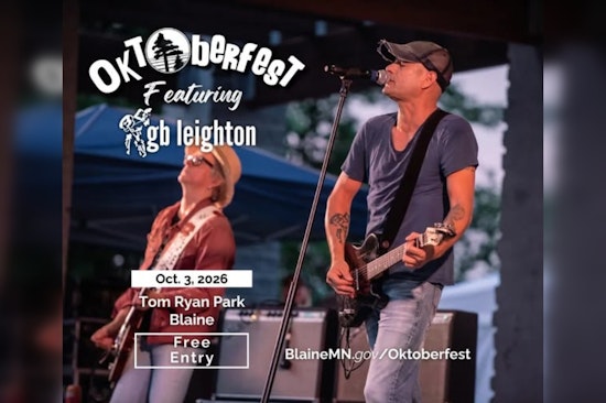 Blaine Oktoberfest Returns Oct. 3 With GB Leighton, Free Entry and Beer Garden
