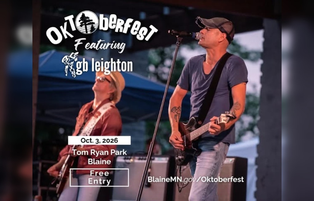 Blaine Oktoberfest Returns Oct. 3 With GB Leighton, Free Entry and Beer Garden