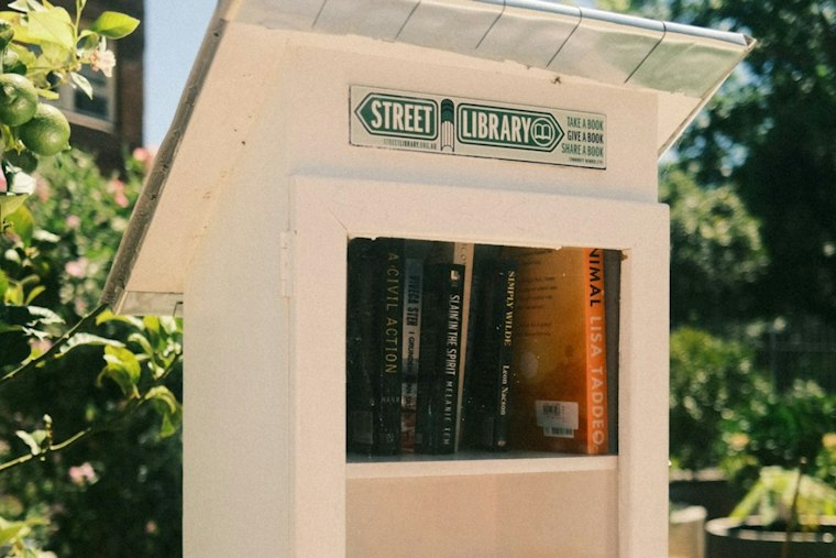 Boy Scout Ben Choate and Troop Build Tiny Library at 5th and Markwell Park