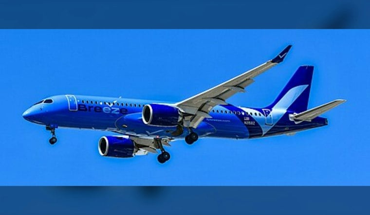 Breeze Airways Adds $59 GSP-to-West Palm Beach Flights Starting in December