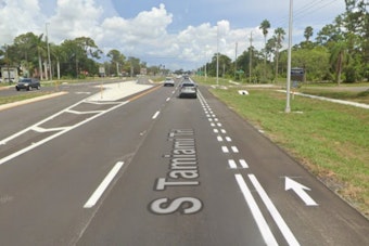 Breeze Bus Slams Into State College of Florida Sign, Injuring Seven in Venice