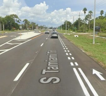 Breeze Bus Slams Into State College of Florida Sign, Injuring Seven in Venice