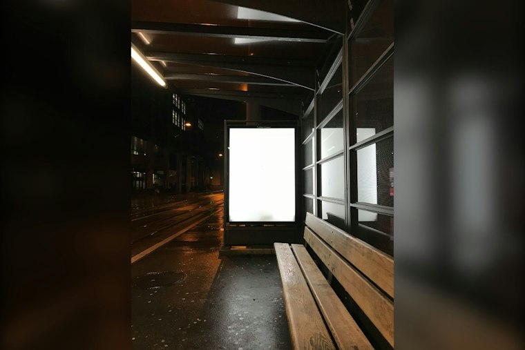 Brentwood Man Builds Rooftop Camp Atop Bus Shelter, Complete With Shopping Cart