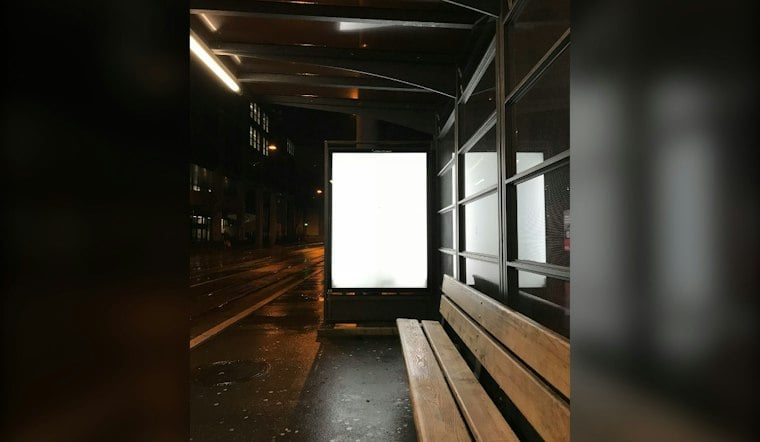 Brentwood Man Builds Rooftop Camp Atop Bus Shelter, Complete With Shopping Cart