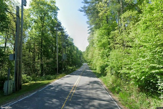 Bridal Veil Falls Near Highlands, North Carolina