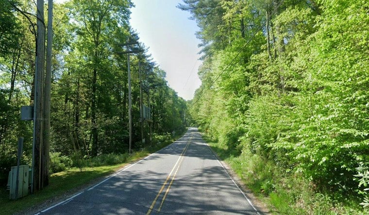 Bridal Veil Falls Near Highlands, North Carolina