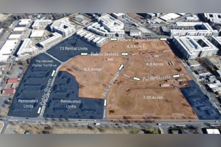 Brookhill Village Seeks $4.1M From Charlotte to Add 300 Trees, Sidewalks
